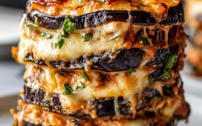 Eggplant Lasagna Stacks: A Tasty, Low-Carb Twist on a Classic