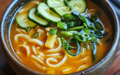 Japanese Zoodle Miso Soup: A Nourishing Twist on a Classic