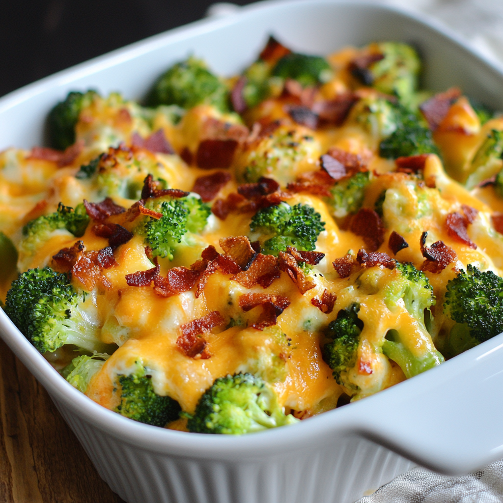 keto loaded broccoli