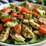pesto chicken salad