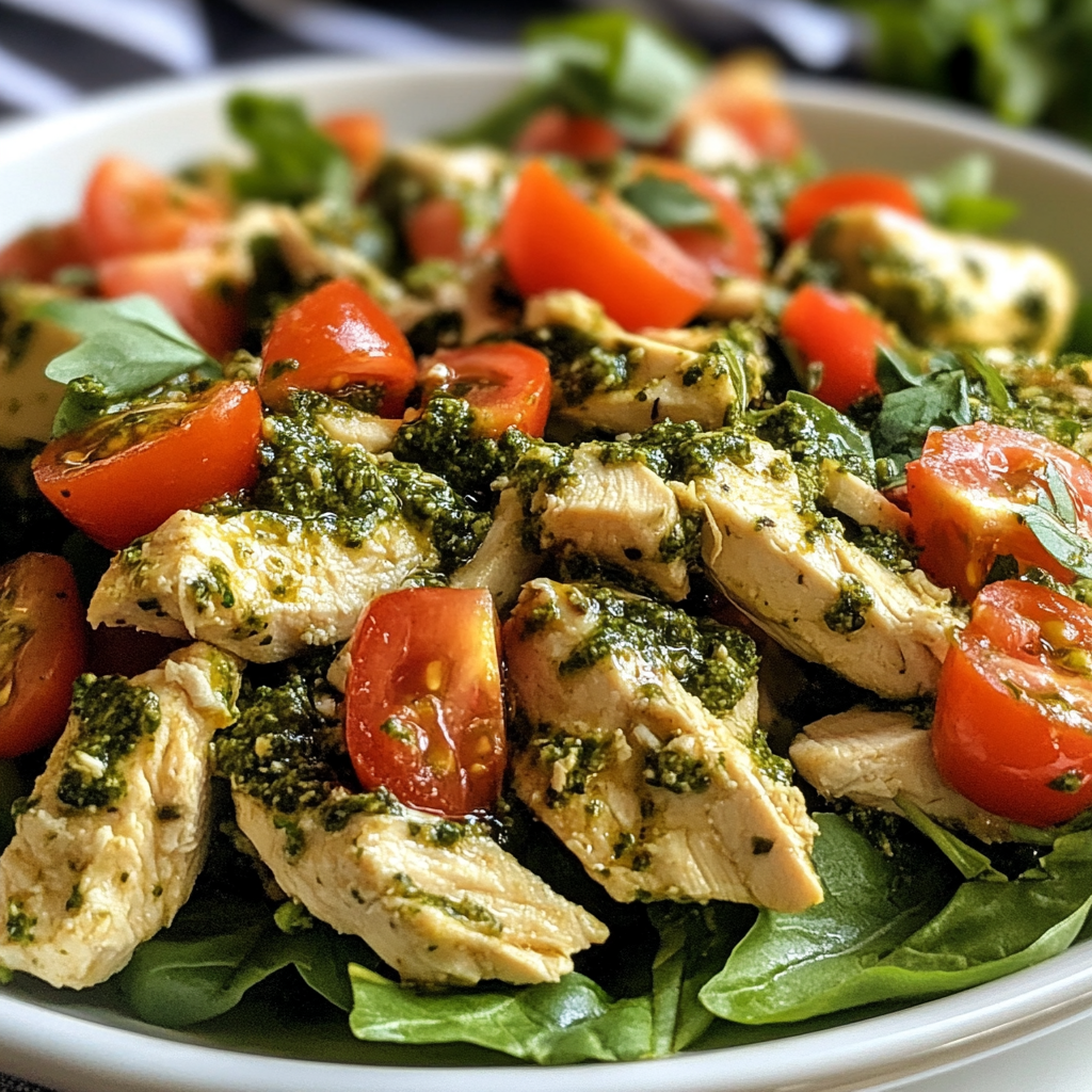 pesto chicken salad