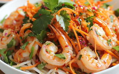 Vietnamese Shrimp & Herb Salad: A Fresh and Flavorful Delight