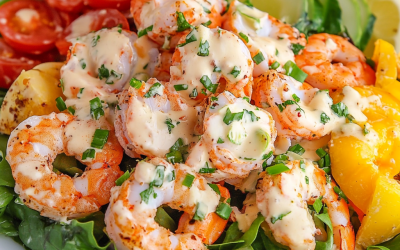 Shrimp Crab Louie Salad: A Seafood Classic Bursting with Flavor